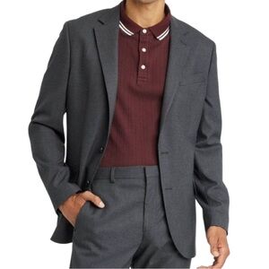 NWT Goodfellow & Co Men's Slim-Fit Suit Jacket Charcoal Gray, size 36R